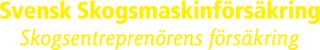 svensk skogsmaskinforsakring logo gul